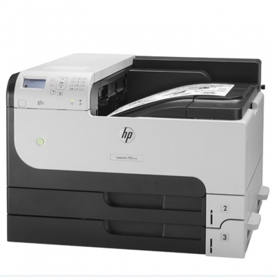 惠普(HP) LaserJet Enterprise 700 M712dn 黑白激光打印機(jī) 有線(xiàn)網(wǎng)絡(luò)打印 手動(dòng)雙面打印 A3幅面 灰色 LaserJet Enterprise 700 M712dn